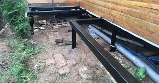 Заказать усиление фундамента винтовыми сваями в Новокуйбышевск под ключ от 12400 руб.