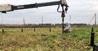 Установка винтовых свай Новокуйбышевск цена от 3100 руб.