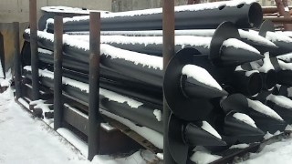 Винтовые сваи диаметром 73 мм Новокуйбышевске цена от 1344 руб.